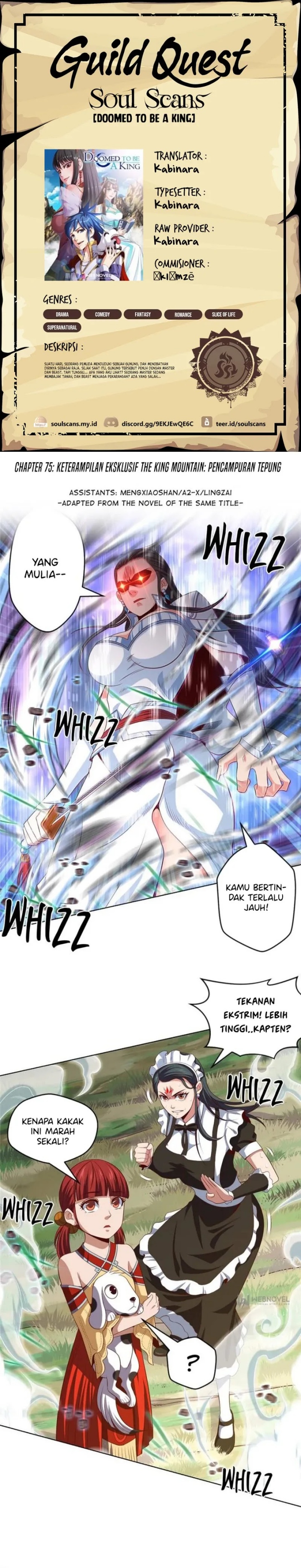 Doomed To Be A King Chapter 75 Gambar 1